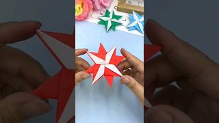 🌟 Ninja Star 🌟 Paper Ninja Star 🌟 Origami #shorts #ninjastar #paperninjastar #origami