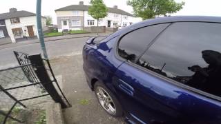 Subaru Legacy B4 Twin Turbo Start up and exhaust sound. GoPro Hero 4