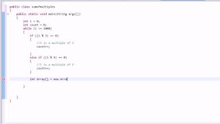 Quick Java Talk: Project Euler and Formatting