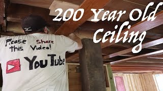 Leveling Old Ceiling - Farmhouse Renovation - Episode 83