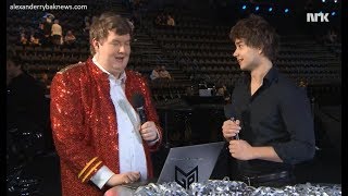 Alexander Rybak in "The Party before the Party", MGP Final 2018 - 10.03.18 w/subs