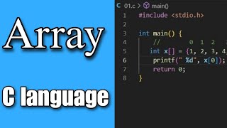 "C Programming Tutorial: Mastering Arrays in C Language for Efficient Programming"