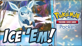 GLACEON is CLUTCH! | Pokemon TCG Pocket