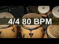 🔴 80 BPM Latin Percusión Metronome