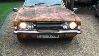 Mk3 Cortina 'PROJECT BRAMBLE ' first inspection