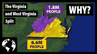 Why The United States Has Two Virginias: Virginia and West Virginia