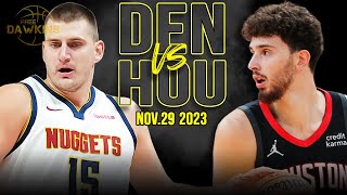 Denver Nuggets vs Houston Rockets Full Game Highlights | Nov 29, 2023 | FreeDawkins