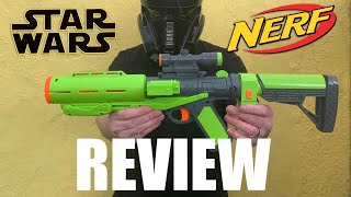 REVIEW Star Wars Nerf Imperial Death Trooper Deluxe Blaster E-11D