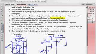 Matrix Logic Part 1