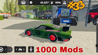 Fs 20 #33 new map 450+mods Erlengrat asian high quality gameplay indian tractor farming simulator