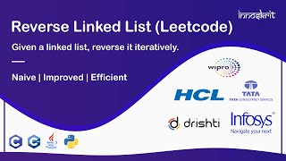 9. Reverse Linked List (Leetcode) | DS & Algo | Interview Preparation | C++ | Java | Python | Medium