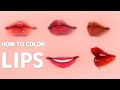 🍓How I Color Strawberry Lips In Ibis paint x