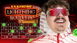 ⚡🎰 Jusqu'à X2000 ! Peut-on VRAIMENT gagner sur XXXTreme Lightning Roulette ?