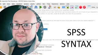 A Simple and Quick Way of Opening SPSS Syntax & Importing Data