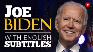 ENGLISH SPEECH | JOE BIDEN: Victory Speech (English Subtitles)