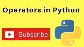 Python Summer Internship 2020 | Operators in Python | Python Tutorial | Craw Cyber Security