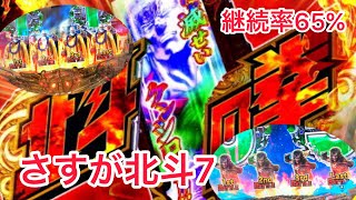 【北斗の拳7 転生】65%継続‼︎どこまで続く？！