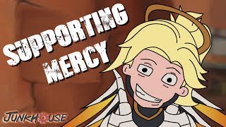 Supporting Mercy - Overwatch Animation