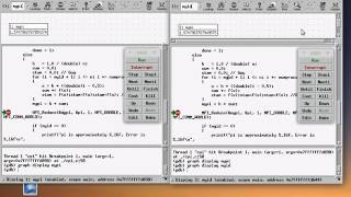 Parallel Debugging with ddd