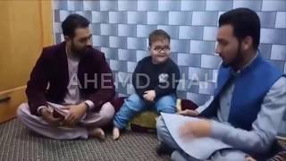 Cute Pathan Ahmad Shah with Fans And Friends