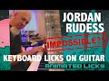 Jordan Rudess keyboard licks on guitar - Animated Licks of Mika Tyyskä ep 30