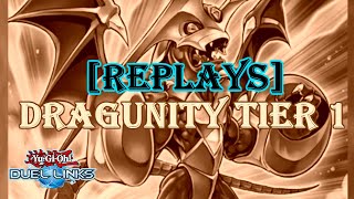 [REPLAYS] - Dragunity [F2P Yu-Gi-Oh! Duel Links]