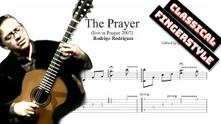 Rodrigo Rodriguez - The Prayer TAB - classical guitar tabs (PDF + Guitar Pro)