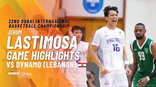 Game Highlights: Jerom Lastimosa vs Dynamo | 32nd Dubai International Basketball Championship