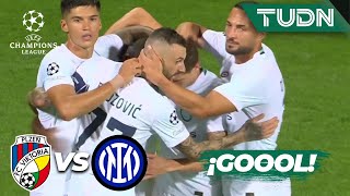 ¡GOOL! Dumfries asegura victoria | Viktoria 0-2 Inter | UEFA Champions League 22/23-J2 | TUDN