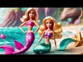 Barbie & Mermaid Beachside magic  Episode-1( kids enjoy to the video)