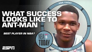 Anthony Edwards: I'll be the BEST PLAYER in the NBA in 2-3 years | NBA Today