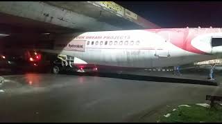 Pista House plane stuck at Medarametla underpass in AP | NewsTap