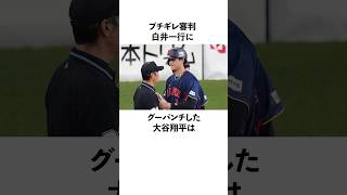 「ブチギレ審判白井一行にグーパンチした」大谷翔平に関する雑学　#大谷翔平  #ドジャース  #野球  #shoheiohtani