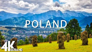 FLYING OVER POLAND (4K UHD) - Relaxing Music Along With Beautiful Nature Videos - Video 4K Ultra HD