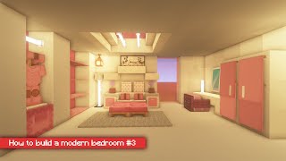How to build a modern bedroom in Minecraft