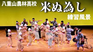 農の営み演舞に昇華　米の発芽～収穫　伝統民謡と共に　沖縄県立八重山農林高（沖縄県石垣市）