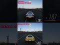 Porsche Carrera GT 2003 VS Saleen S7 2004 - Drag Race - Forza Horizon 5 #shorts