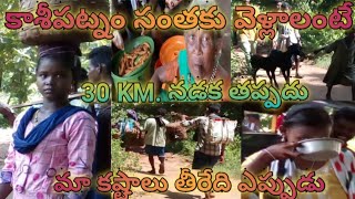 కాశీపట్నం సంత దారి/Araku Tribal People/Tribal Market. #Sttribalculture# alluri district.