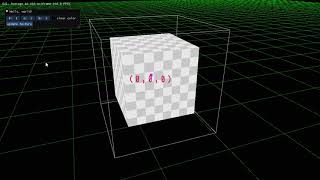 a Vulkan textured cube