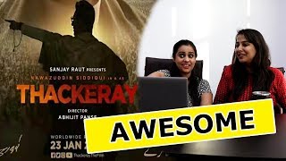 Thackeray Official Trailer Reaction | Nawazuddin Siddiqui, Amrita Rao |