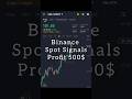 Binance spot trading signals | binance trading | how to spot trade on Binance app #crypto #bitcoin