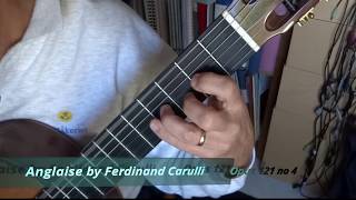 Carulli Opus 121 no 4 Anglaise