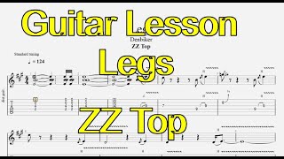 Legs - ZZ Top - Guitar Lesson