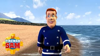 Sam at the Beach! | Fireman Sam Official | Cartoons for Kids