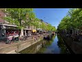 delft netherlands 🇳🇱 4k city centre walking tour