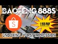 Baofeng BF-888S 2 Way Radio Unboxing and First Impression | Shopee Philippines