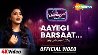 Aayegi Barsaat - 4K Video | Cover Version by Anurati Roy | Alka Yagnik | Kumar Sanu | Superhit Songs