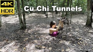 4K HDR | Cu Chi Tunnels Walking Tour - 1 hour 45 mins Tour With Captions - HCM City | Vietnam 2023