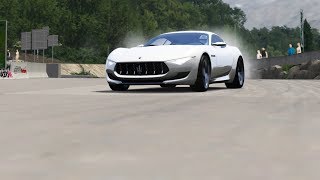 Maserati Alfieri at Okuibuki Motor Park