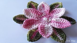 FLOR DE CROCHÊ ( Tapete Intenso )